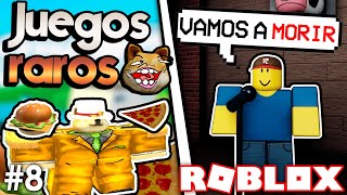 Juegos LOCOS y EXTRAÑOS de Roblox | JUEGOS RAROS #8