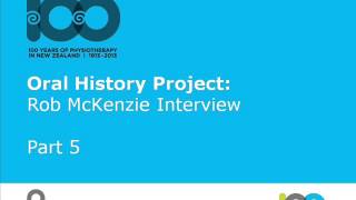 Rob McKenzie Interview Part 5