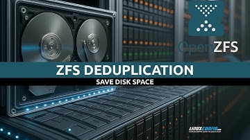 ZFS Deduplicaton: Save Disk Space