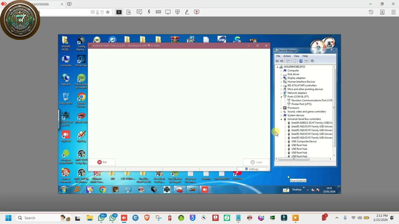Nokia c31 pin pattern unlock by Android multi tool Online Repair Mobile
