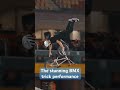 The stunning dynamics of a bmx trick performance at brisbanes nitro world games 2022