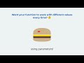 Function Parameters Explained for Beginners 💻 | Easy Programming Tutorial
