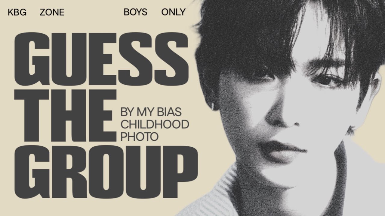GUESS THE KPOP GROUP BY MY BIAS CHILDHOOD PHOTO | KBGZONE (KPOP GAMES)