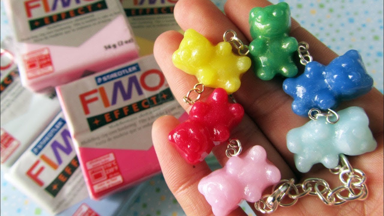 Gemstone FIMO Effect Clay || Before 