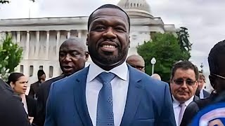 50 Cent Goes to Capitol Hill to Expose Suntory for Exploiting Black Businesses