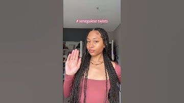🌟 Excited to see my Senegalese twists? #braids #blackgirlhairstyles #senegalesetwists #hairstyle