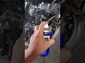 How to clean engine #trending #bts #wd40
