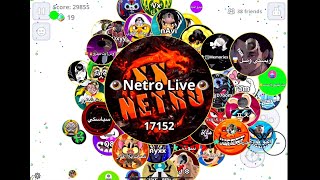 🔴بث نيترو-دعس المنوب😎Netro Agario Live🔴