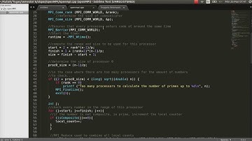 Sistem dan Pemrograman Paralel - OpenMPI performance