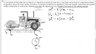 Dynamics 29-Apr Rigid Body Impulse Momentum 3