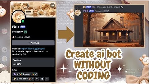 MAKE AI CHAT BOT IN JUST 5 MINS *WITHOUT CODING* ~ Generate Ai Images | Shapes,Inc.