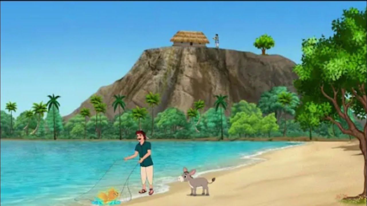 जादुई गाय का बछड़ा_jadui cow ka bachda_hindi moral Stories_ hindhi kahani video moral story cartoon/