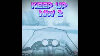 RIDING THIS WAS FUN || MW 2 KEEP UP Odetari #shorts #gaming #gameplay