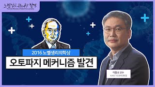 2016년 노벨생리의학상: 오토파지 메커니즘 발견(이흥규 KAIST 교수)