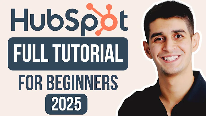 Best HubSpot CRM Tutorial for BEGINNERS! (2025)