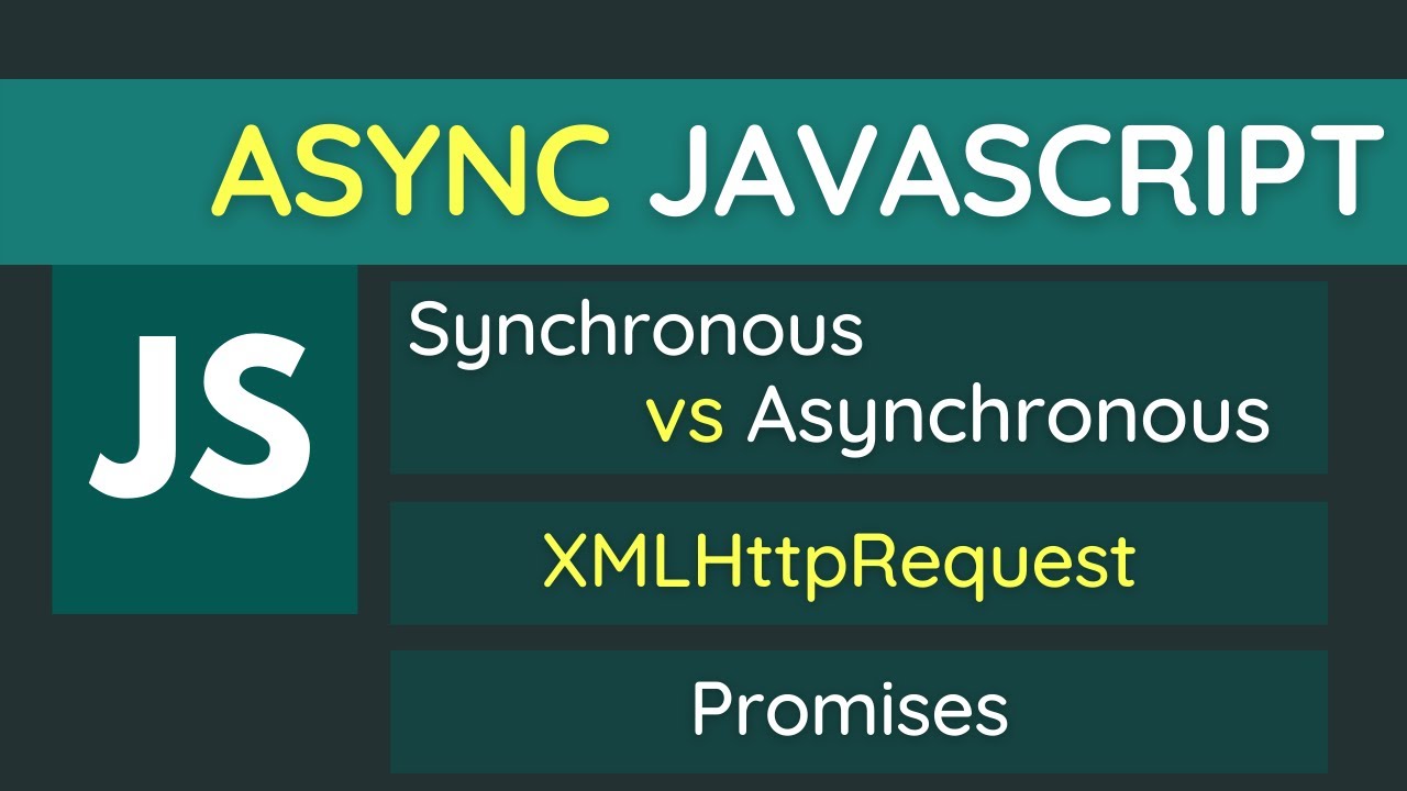Asynchronous Javascript | Ajax | Xmlhttprequest | Callbackhell | Promise