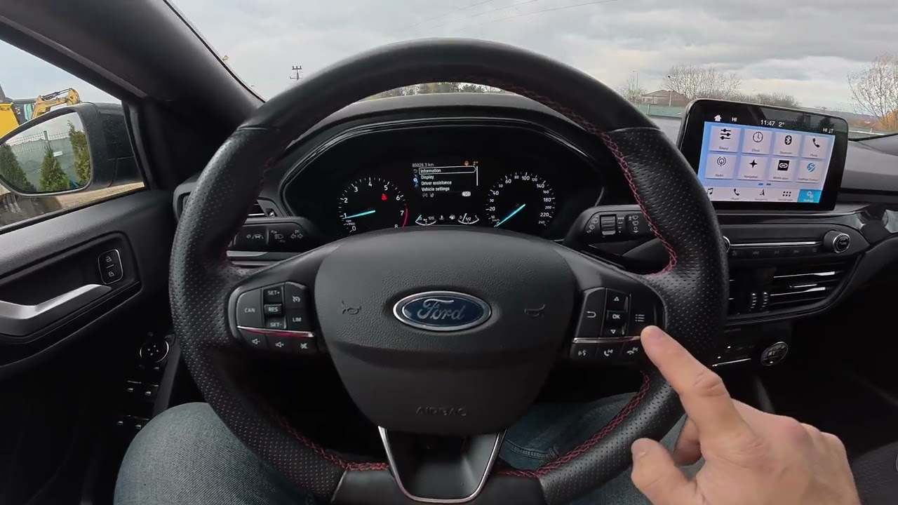 How to Find Auto Start Stop System in Ford Focus IV ( 2018 - now )