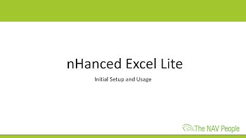 Setting up nHanced Excel Lite