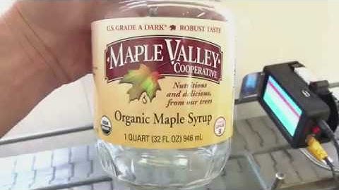 Meenjet M6 Automatic Date Codes Glass Syrup Bottles