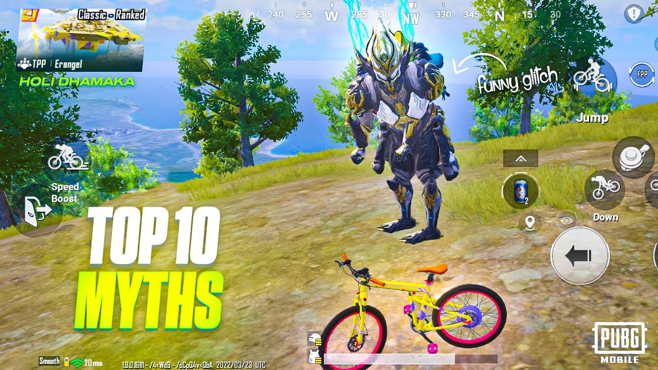 Top 10 MythBusters (PUBG MOBILE & BGMI)Tips and Tricks 1.9 Update PUBG Myths #80