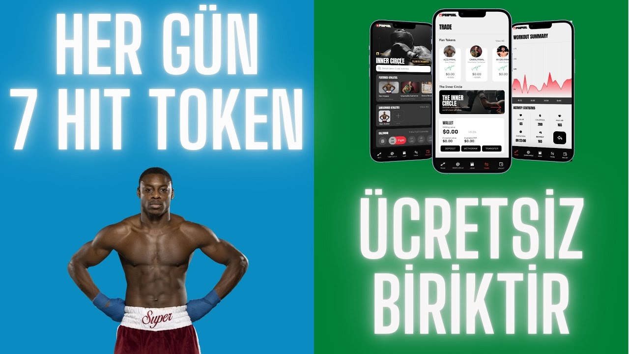 STEPAPP-DAO MAKER ORTAKLIĞINDA PRIMAL MOVE TO EARN UYGULAMASINDAN HER GÜN EN AZ 7 HIT TOKEN BİRİKTİR