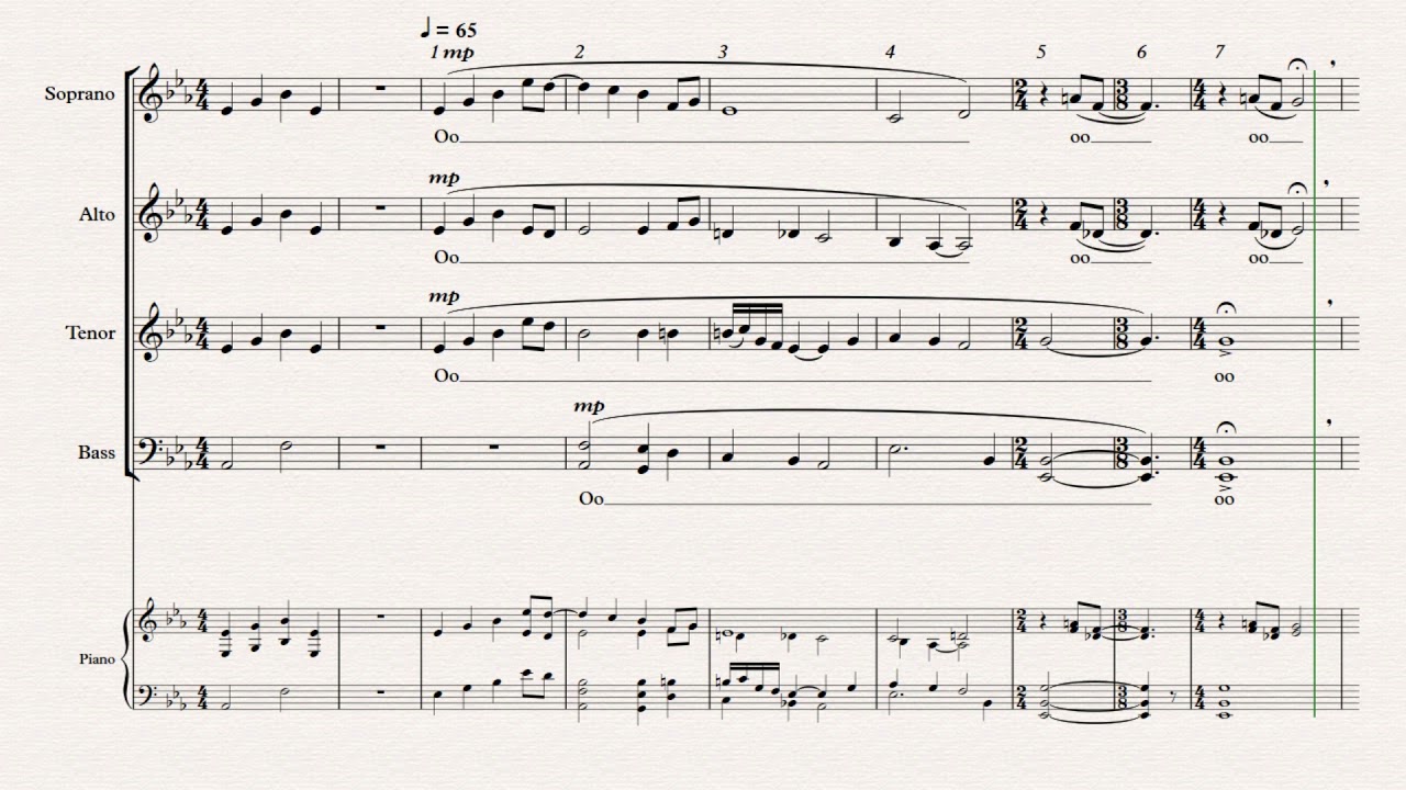 Example- O PERFECT LOVE - arr. Stephen M. Murphy, Tenor 1 Rehearsal Track