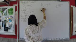 Gr 12 Algebra Sigma notasie Deel 3 / Sigma notation Part 3