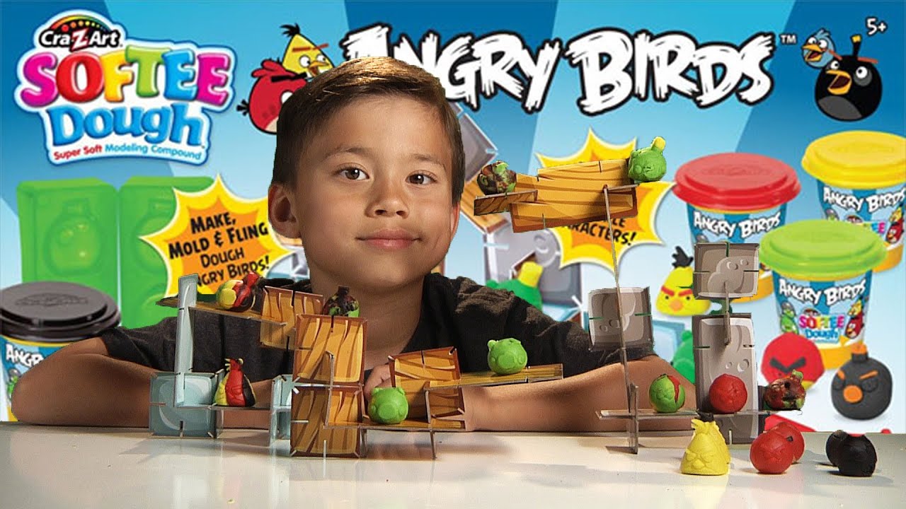 Angry Birds SOFTEE DOUGH FIGURE MAKER 