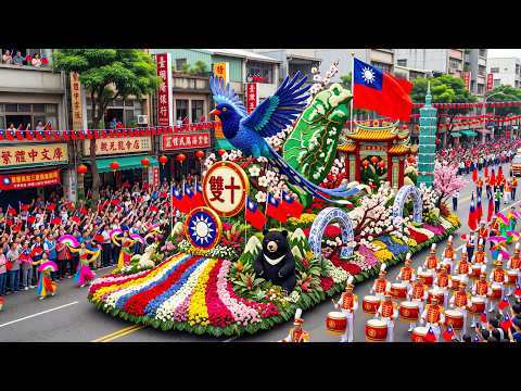 Video LIVE: ?? Taiwan National Day 2026 | Double Ten Grand Parade, Giant Floats & Festival Celebration