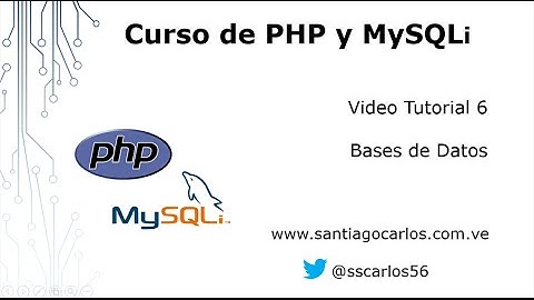 Video Tutorial 6 Curso de PHP Estructurado y MySQLi