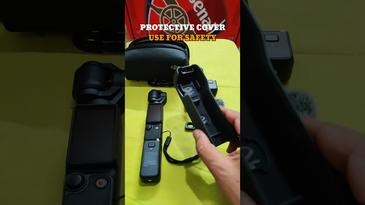 Protective Cover used for safety of DJI Osmo Pocket-3 Creator Combo 