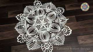 Danurmasam Special Muggu🌿🌺 | Peaceful Margazhi Morning Kolam | Traditional Daily Rangoli  screenshot 4