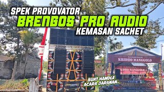 BRENGOS AUDIO CEK SPEK MINI SEBELUM LIVE JARANAN