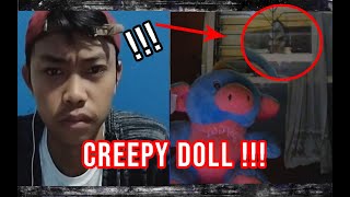 Creepy Doll Prank!! Ometv/Omegle ( Prank Boneka creepy ometv/omegle )