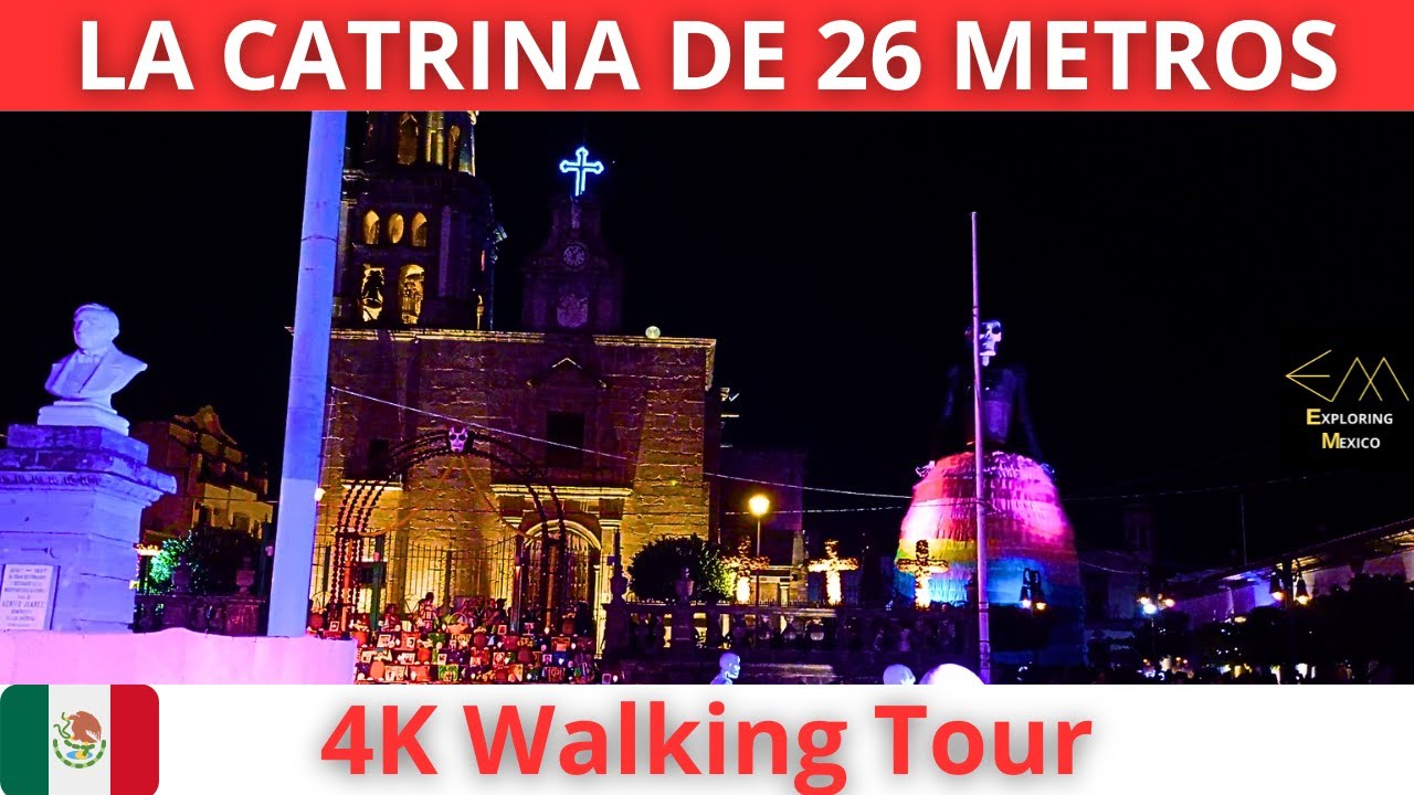 ZAPOTLANEJO День мертвых 2023 4K | Jalisco 🇲🇽