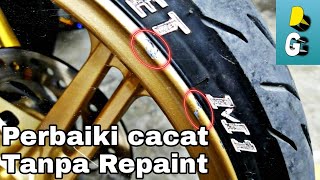 Defects on the rims from tire repairs, don't worry, here's the solution!!!