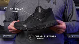 Bates Footwear Rush Shield Mid Vent Product Overview: Breathable Tactical Boots for First Responders