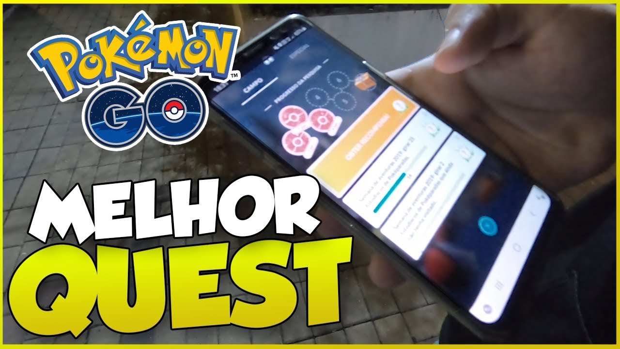 A MELHOR QUEST DA SEMANA DA AVENTURA! POKÉMON GO - CAPTURANDO SHINY (PARTE 72)