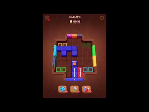 Wood Away Block Puzzles Levels 1511-1512-1513-1514-1515-1516-1517-1518-1519-1520