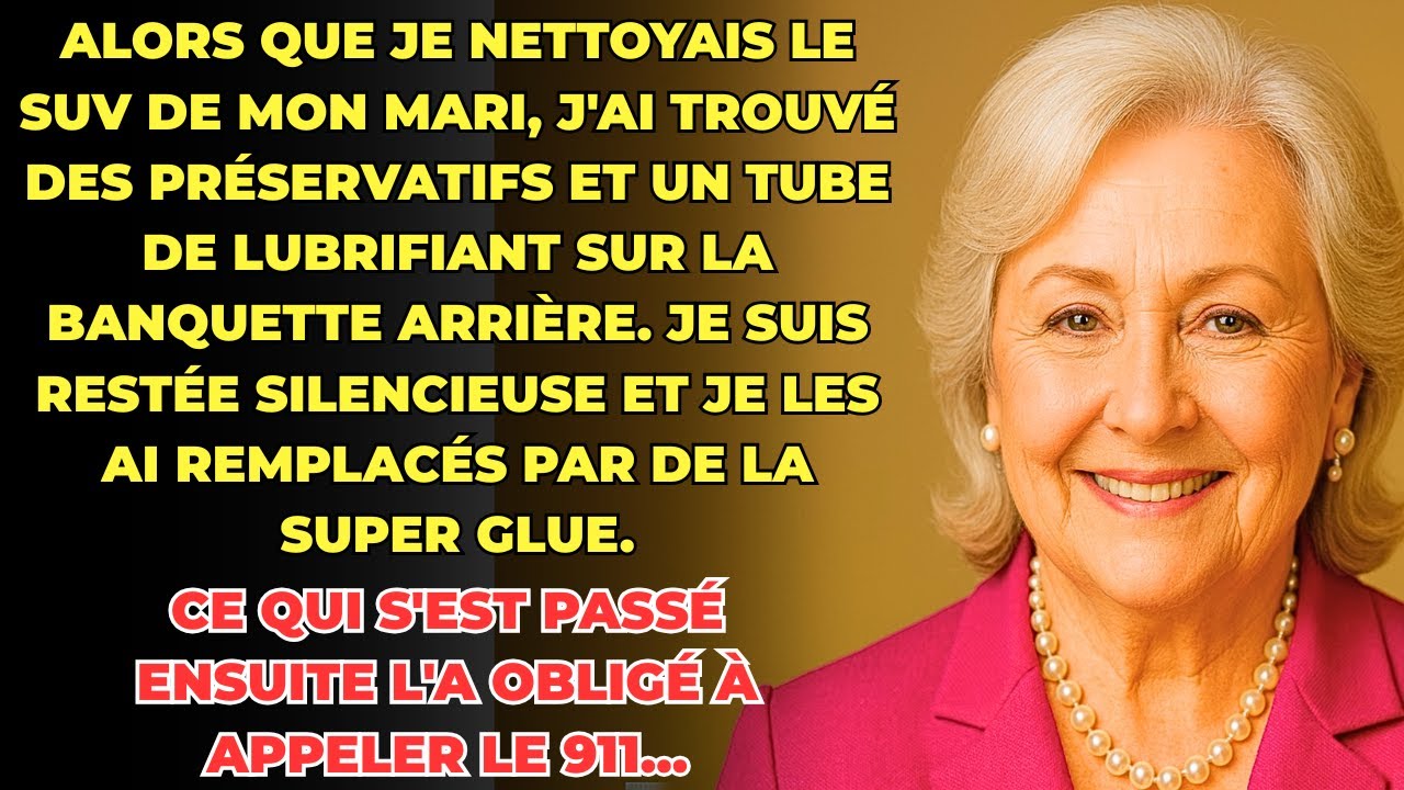 Ce soir-là, j’ai trouvé un tube de lubrifiant intime dans la boîte à gants de la voiture de mon mari. Je n’ai rien dit. Je l’ai simplement remplacé par de la superglu industrielle. Le lendemain,...