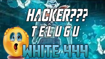 WHITE444 HACKER EXPOSED😱 || USING HACK IN LIVE STREAM 😱@white444 hacker proof Telugu||Fasak Squad