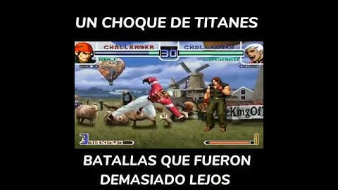 Ralf vs Yashiro un choque de titanes