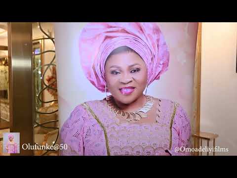 OLUFUNKE  ABIMBOLA SULE 50TH BIRTHDAY CELEBRATION