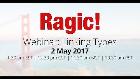 Webinar: Ragic Basics – Linking