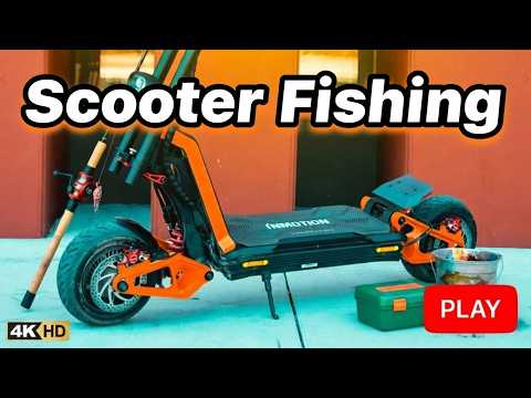 Scooter Fishing For Big Bass!