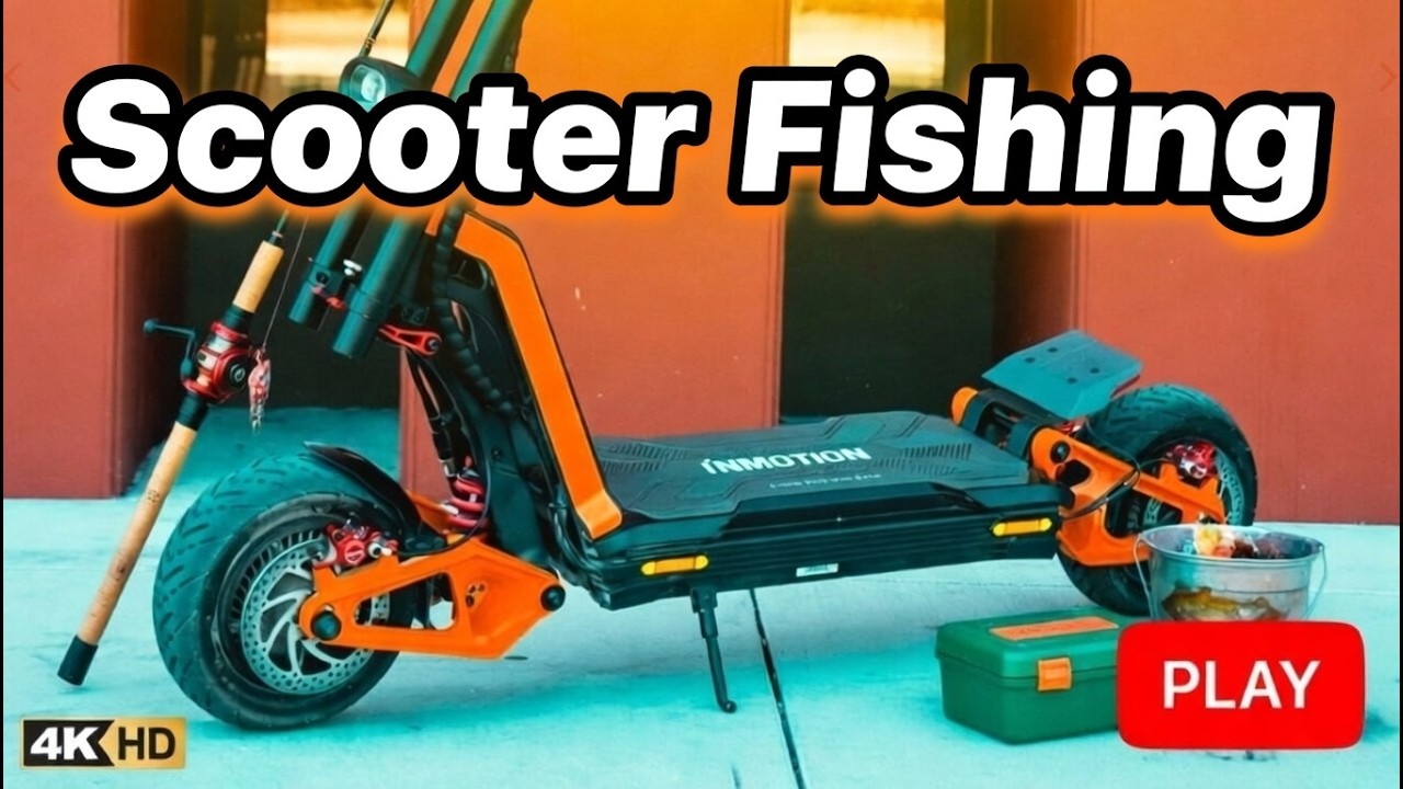 Scooter Fishing For Big Bass!