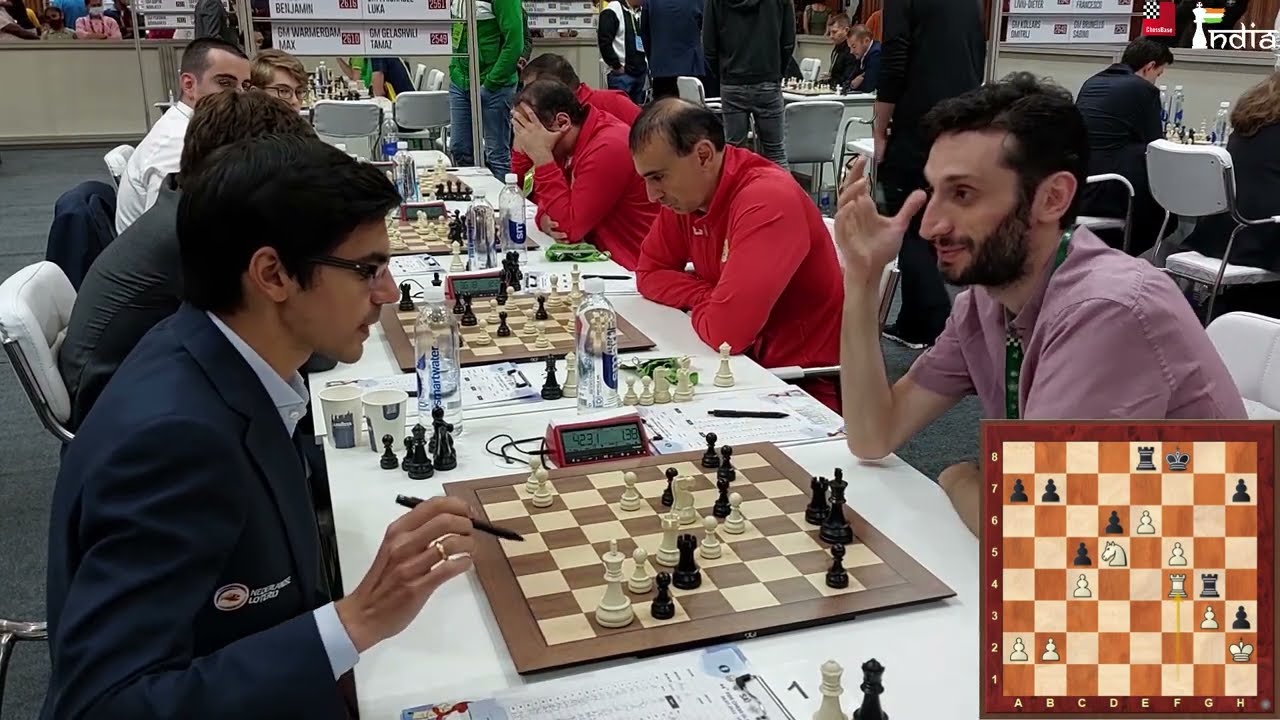 44th Chess Olympiad 2022 R6: Gukesh wins six in-a-row, now World