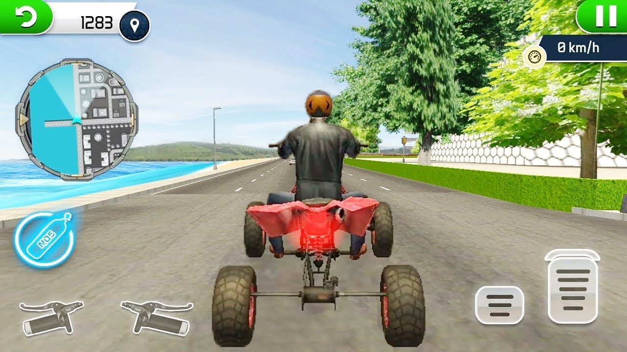 Offroad ATV Bike 4 Wheeler Super Fastest Driving Game || ATV Bike 3D