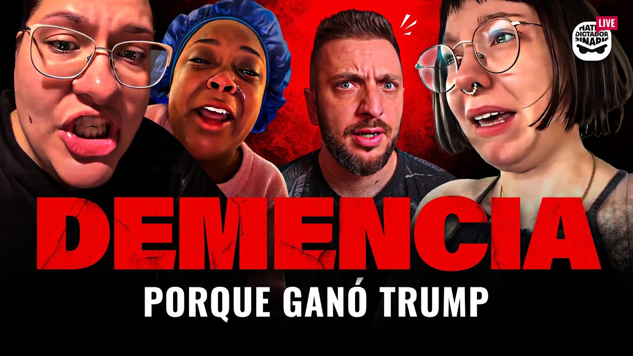 DEMENTES LLORANDO por la victoria de Trump