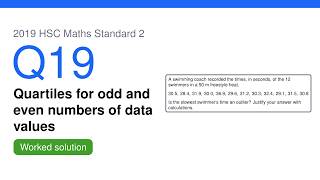 2019 HSC Maths Standard 2 Q19